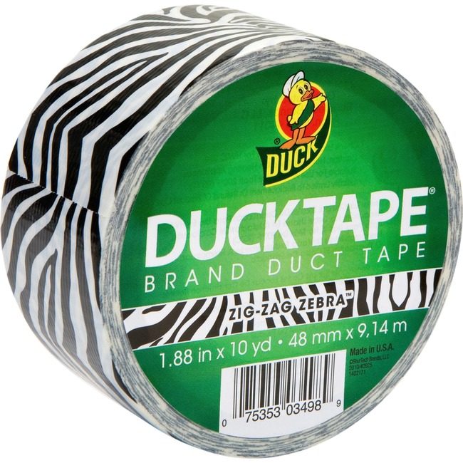 Shurtape Technologies Duck Brand Tape Zebra 1.88X10YD DUC1398132RL