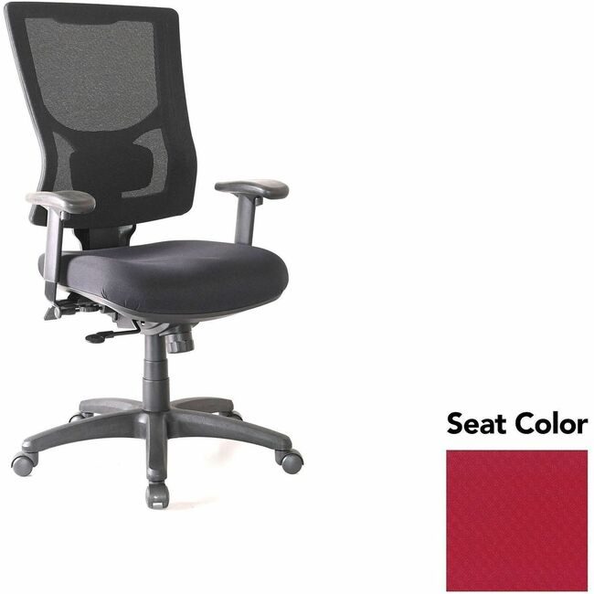 Lorell Chair Hi Sync Sldr Red LLR6201502