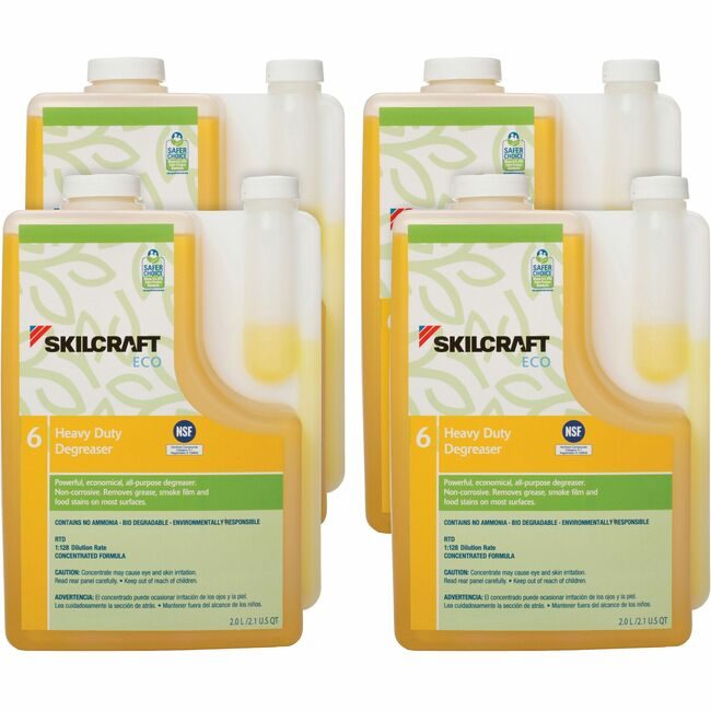 Varies / verify SKU SKU-LEVEL VERIFICATION REQUIRED Degrsr Eco Heavy-Duty 2LTR Yellow NSN7149188