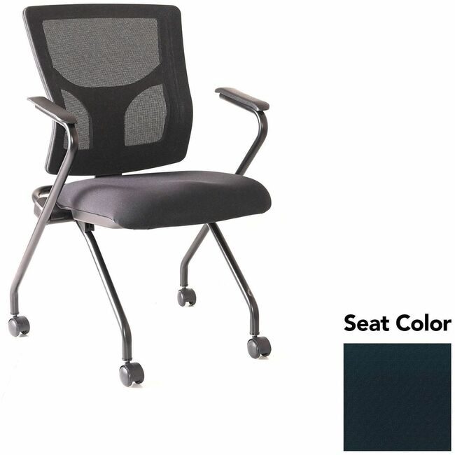 Lorell Chair Train W/Arm Ebony LLR6201949