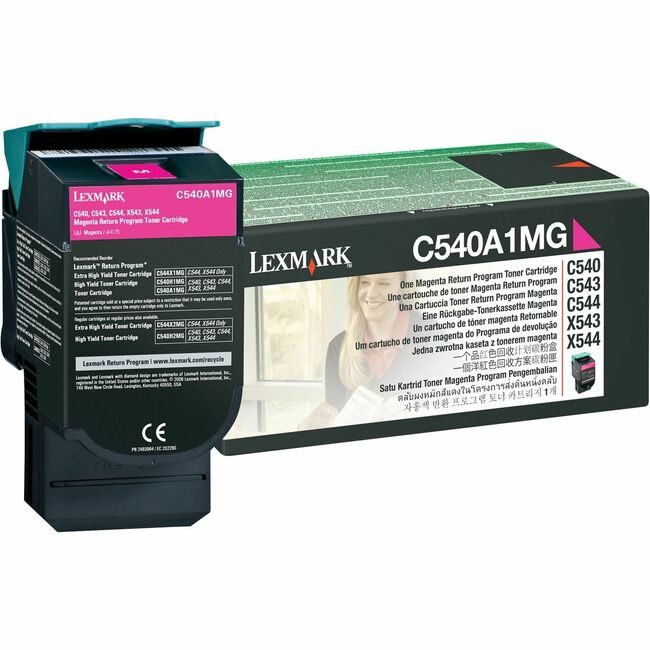 Lexmark International Crtdg Prt Return Ma LEXC540A1MG