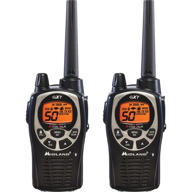 Midland Radio Radios 2WAY Pair 36 MILE Black MROGXT1000VP4