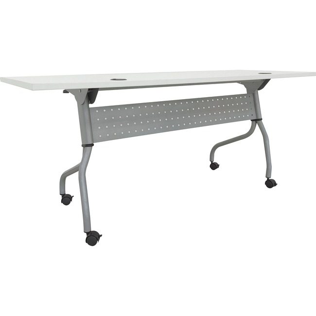 Lorell Table Trn Flip 72X24 Sl/We LLR60743