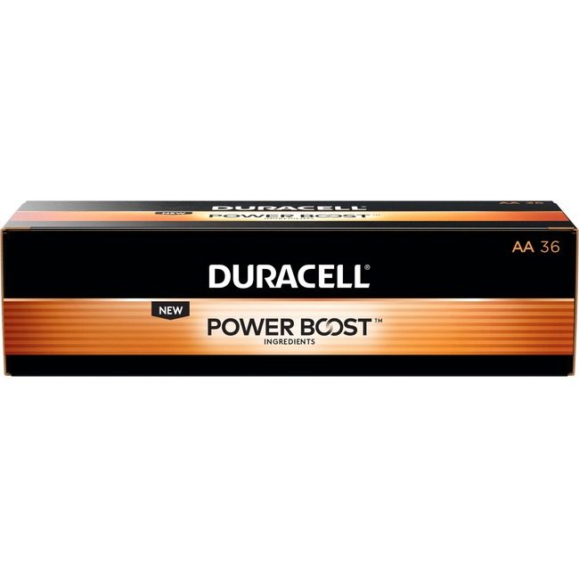 Duracell Battery Coppertop Aa 36 Pack DURAACTBULK36CT