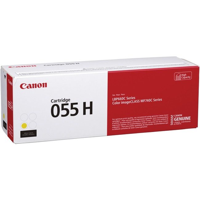 Canon U.S.A. Crtdg 055 H Yellow CNMCRTDG055HY