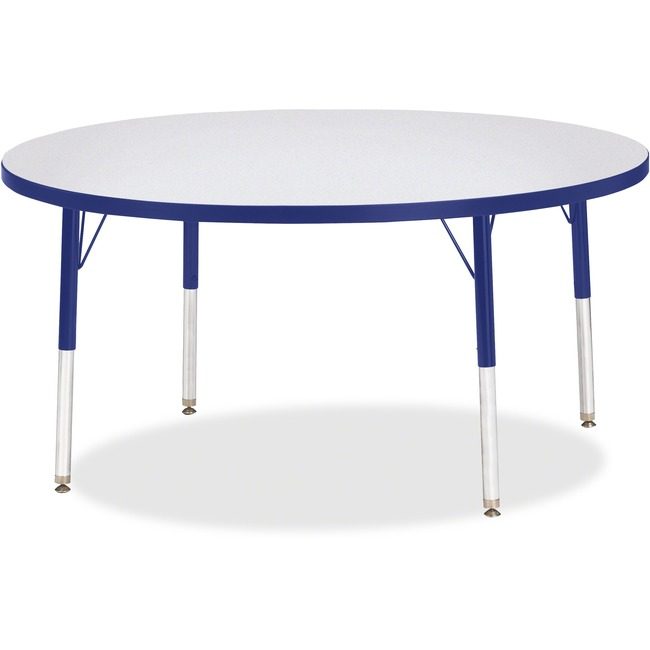 Jonti-Craft, Inc. Table Activity 48"RND Gy/Be JNT6433JCE003