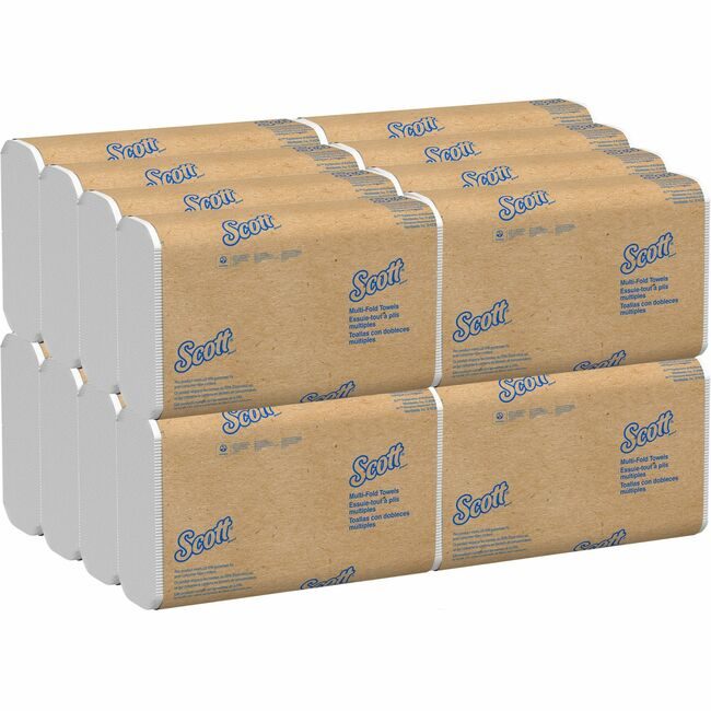 Kimberly-Clark Professional Kleenex / Scott / WypAll / Kimtech Towels Multi-Fold 8X9 We KCC37490