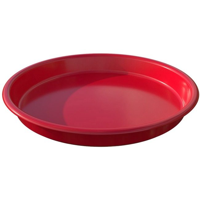 Deflecto Tray Round 13" Red DEF39514RED