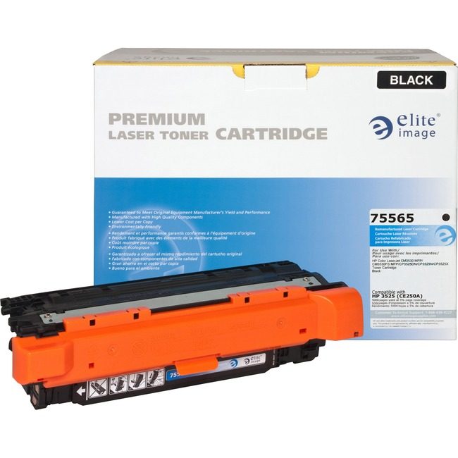 Elite Image Crtdg HP CE250A Black ELI75565