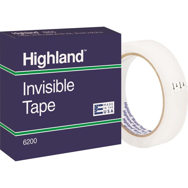 3M Company Tape Highland 3/4"X72YD MMM6200342592
