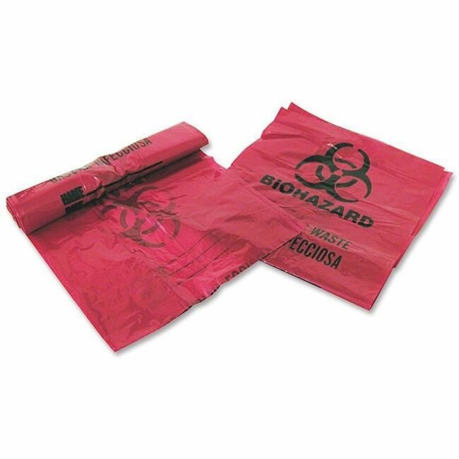 Medical Action Industries Inc. Medegen MHMS Bags Waste 3GAL Red MHM03EB086000
