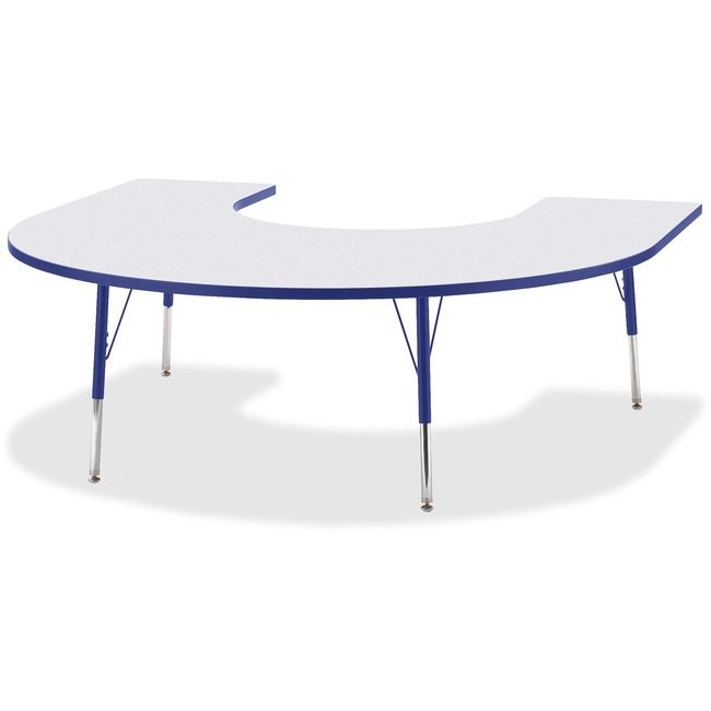 Jonti-Craft, Inc. Table Horseshoe 60X66 Gy/Be JNT6445JCA003