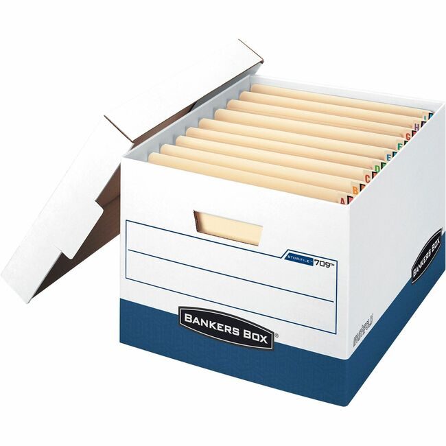 Fellowes Brands Box Stor/File Heavy-Duty Endtab FEL00709