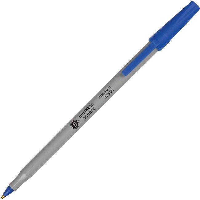 Business Source Pen Blpnt Stick Medium Be 60 Pack BSN37532