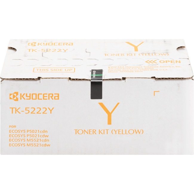 Kyocera Document Solutions Crtdg Lsr 5021 5521 Yellow 1.2K KYOTK5222Y