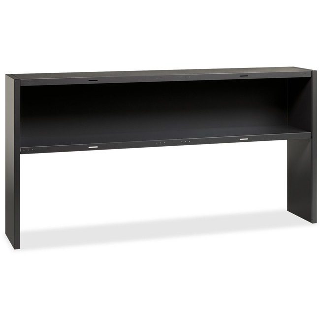 Lorell Hutch Stack-On 72" Charcoal LLR79168