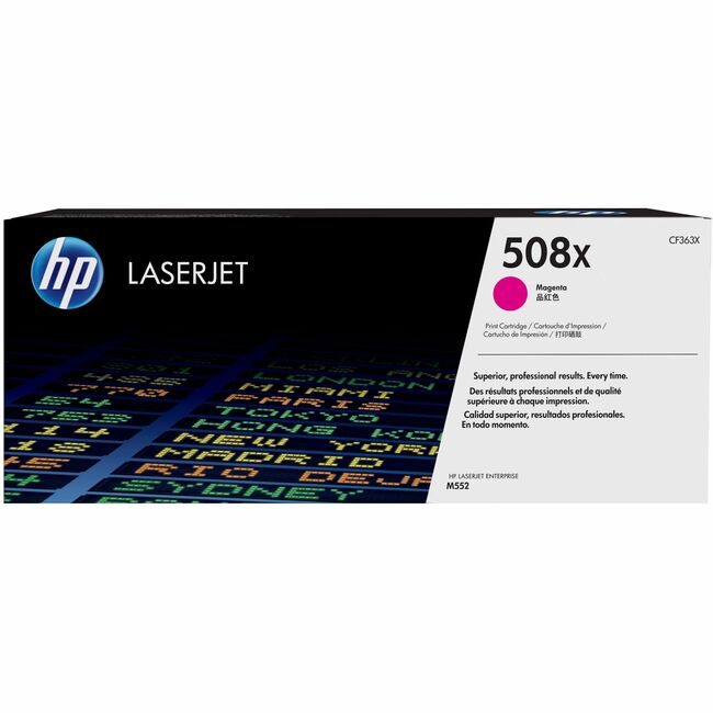 HP Inc. / Hewlett-Packard Crtdg Toner Ma ORIG 508X HEWCF363X