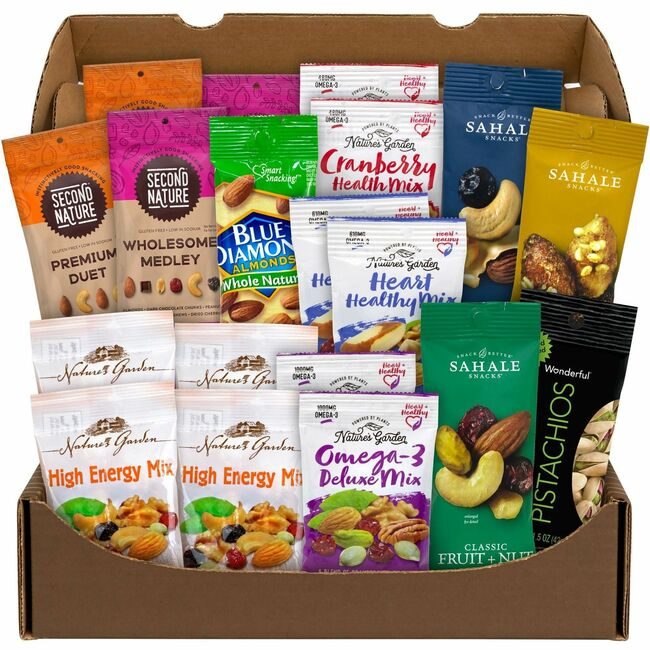 Varies / verify SKU SKU-LEVEL VERIFICATION REQUIRED Snack Box Healthy Mx Nuts GRR70000046