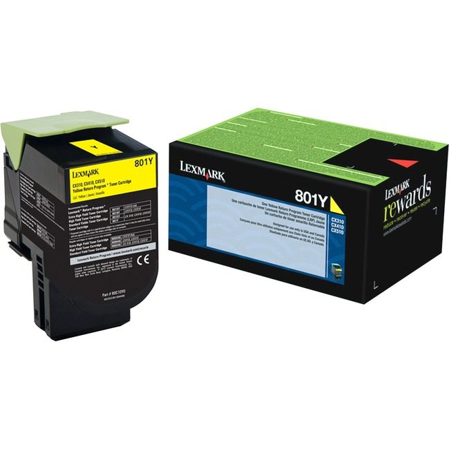 Lexmark International Crtdg Tnr Rtn P Yw 801Y LEX80C10Y0