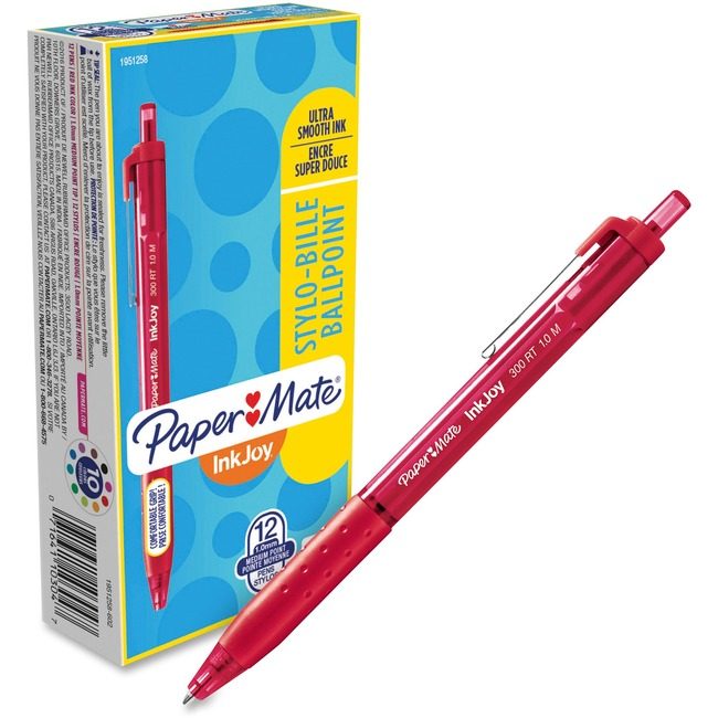 Newell Brands Paper Mate Pen Inkjoy 300RT 1.0MM Red PAP1951258