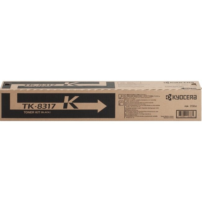 Kyocera Document Solutions Crtdg Lsr 2550CI Black 12K KYOTK8317K
