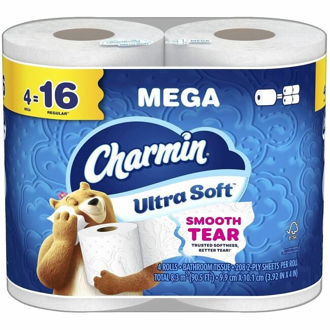 Procter & Gamble P&G Professional / product-specific brand Charmin U Sft 2-PLY 4 MEGA PGC19261