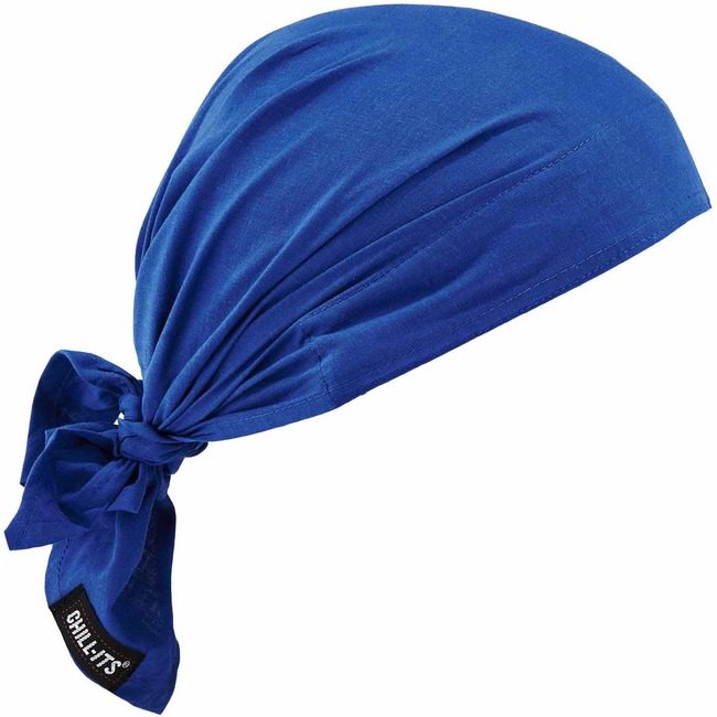 Ergodyne Triangle Hat W/Ct Blue EGO12587