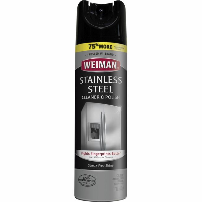 Weiman Products Cleaner S.Stl Aerosol 17OZ WMN49A