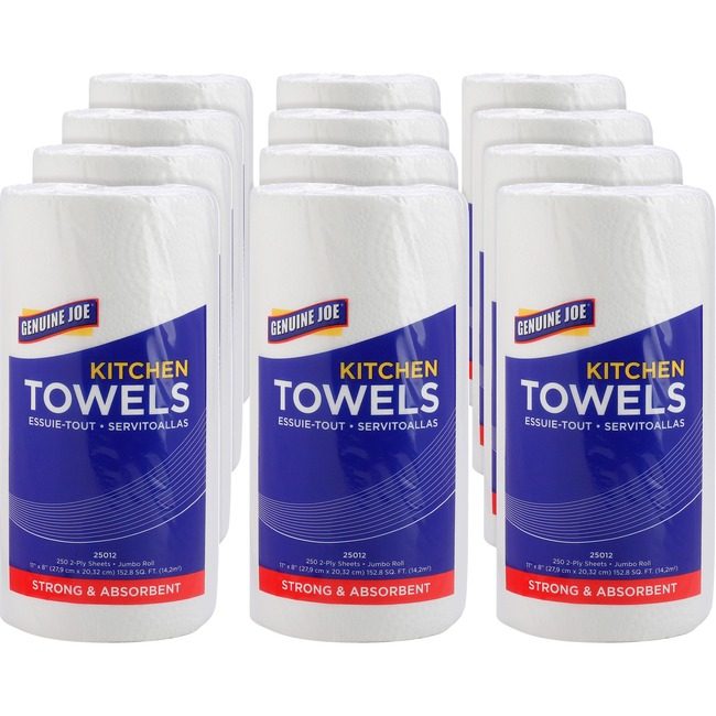 Genuine Joe Towel Kitchen 2-PLY Ss GJO25012