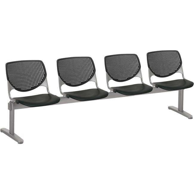 KFI Seating Beamseat 4SEAT Black/Black KFI2300BEAM4P10