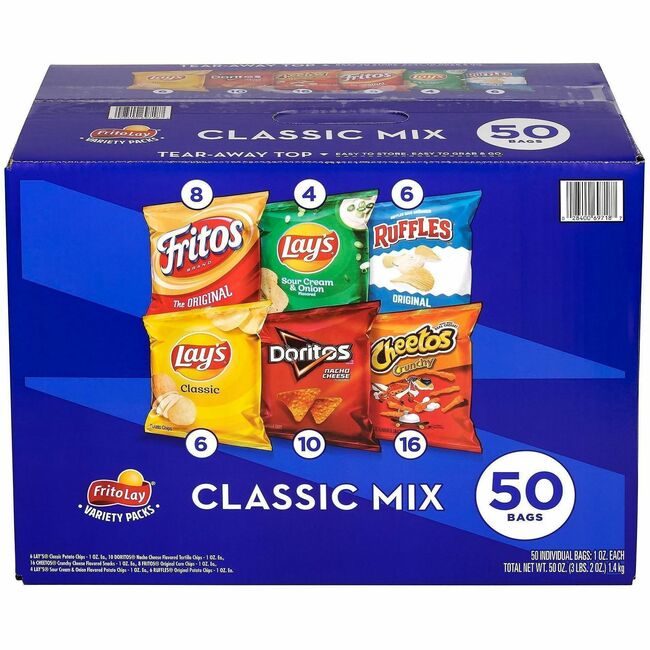 Varies / verify SKU SKU-LEVEL VERIFICATION REQUIRED Food Frito Lay Potatochip GRR22000403