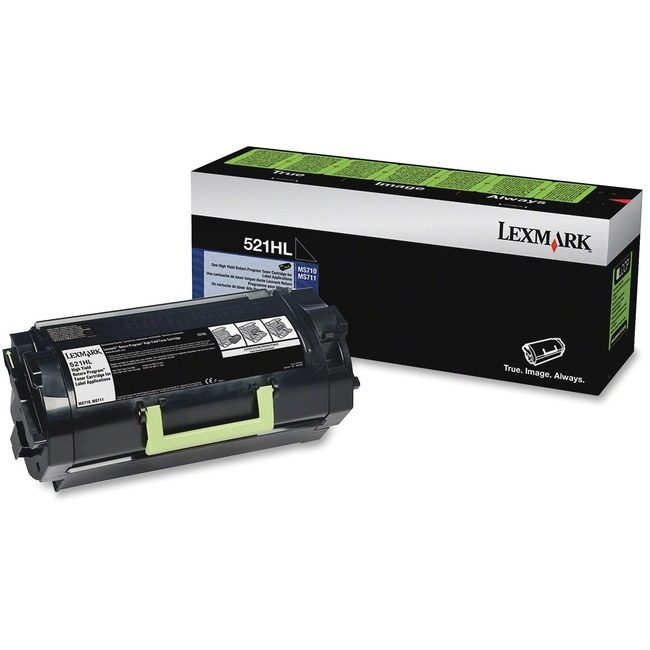 Lexmark International Crtdg Tnr 521HL Hy Black LEX52D1H0L