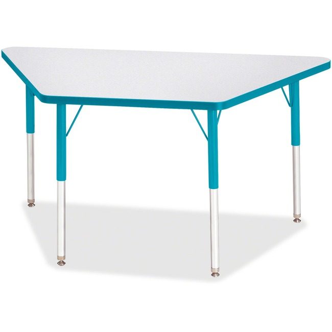 Jonti-Craft, Inc. Table Trapezoid 24X48 Gy/Tl JNT6438JCA005