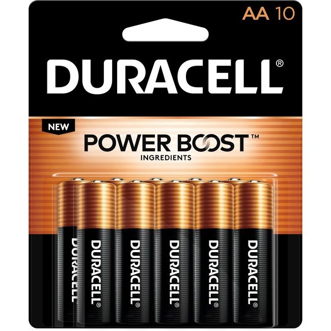 Duracell Battery Alka Aa 10 DURMN1500B10ZCT