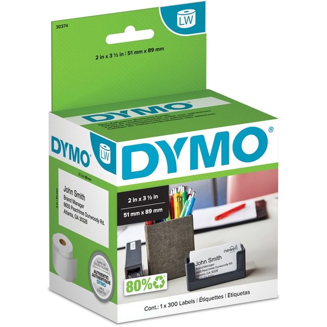 Newell Brands DYMO Label Appt Cards 2" Lblwrt DYM30374