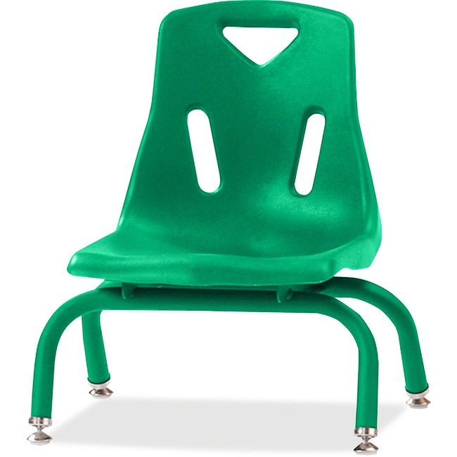 Jonti-Craft, Inc. Chair Stacking Powder 8" Green JNT8118JC1119