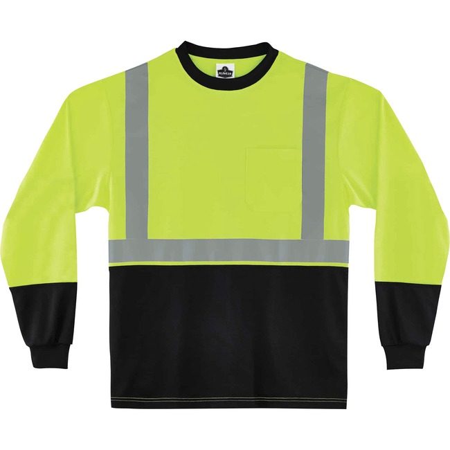 Ergodyne T-Shirt Long Sleeve L Lime EGO22704