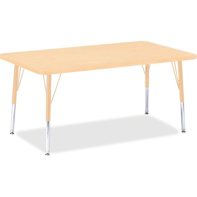 Jonti-Craft, Inc. Table Rectangle 30X48 Maple JNT6473JCE251
