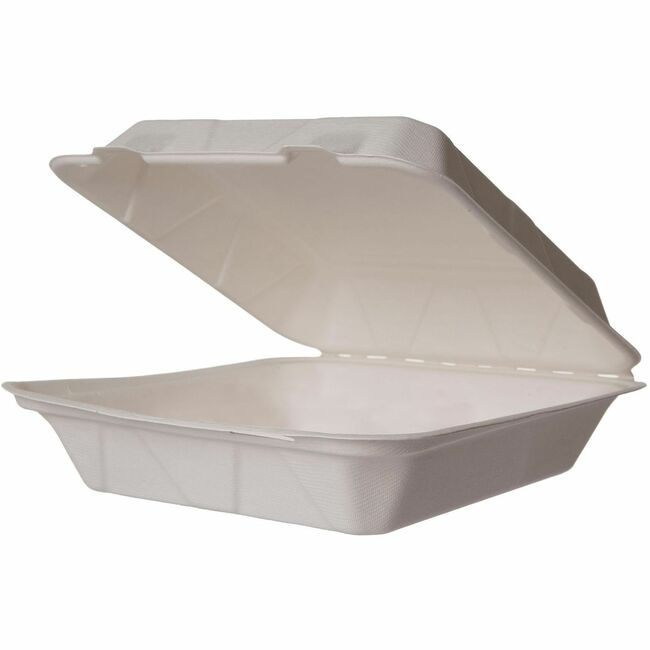 Vegware Clamshell Nat Fiber 9" 200C VEGVWHC91NFA