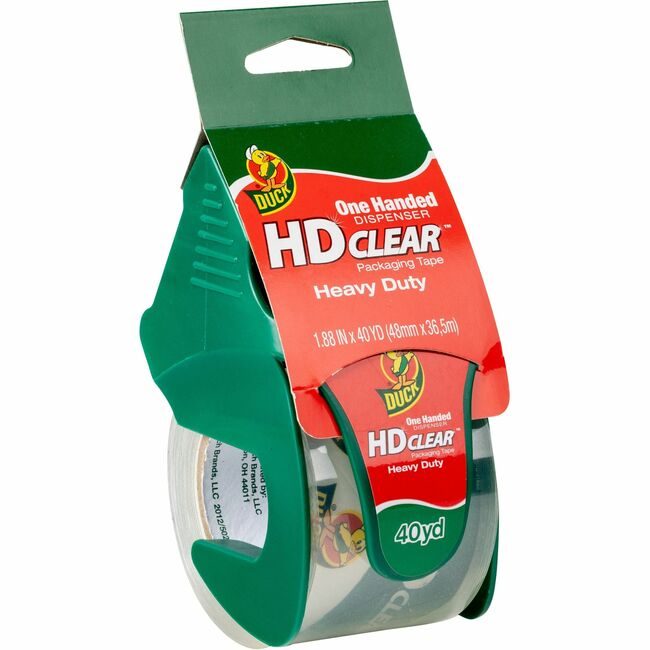 Shurtape Technologies Duck Brand Tape Pkg Hdclear 40YD Dispenser DUC286125