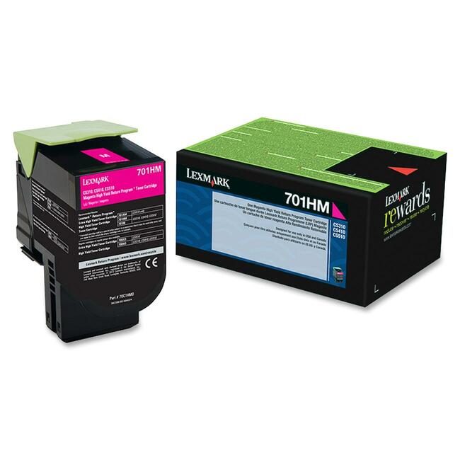 Lexmark International Crtdg Tnr Rtn P Hy Ma 701HM LEX70C1HM0
