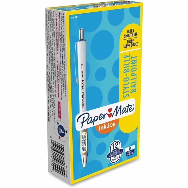 Newell Brands Paper Mate Pen Inkjoy 700RT White 1.0 Be PAP1951346