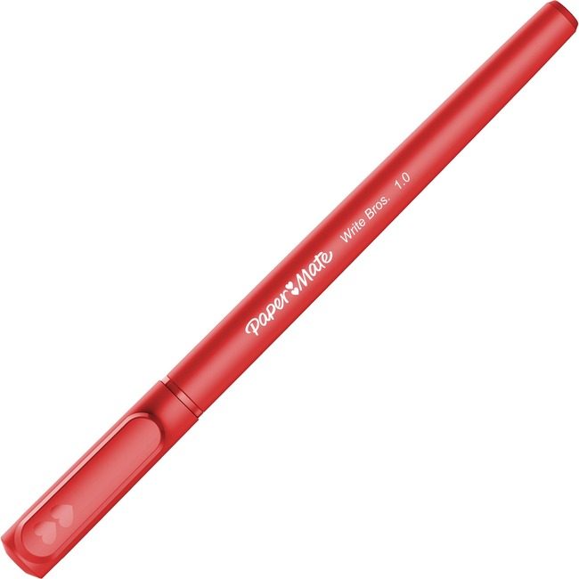 Newell Brands Paper Mate Pen Writebros Stick Medium Red PAP3321131C