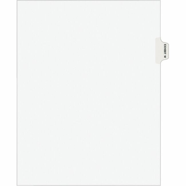 Avery Products Corporation Index Legal Sdtab Exhbt W AVE01393