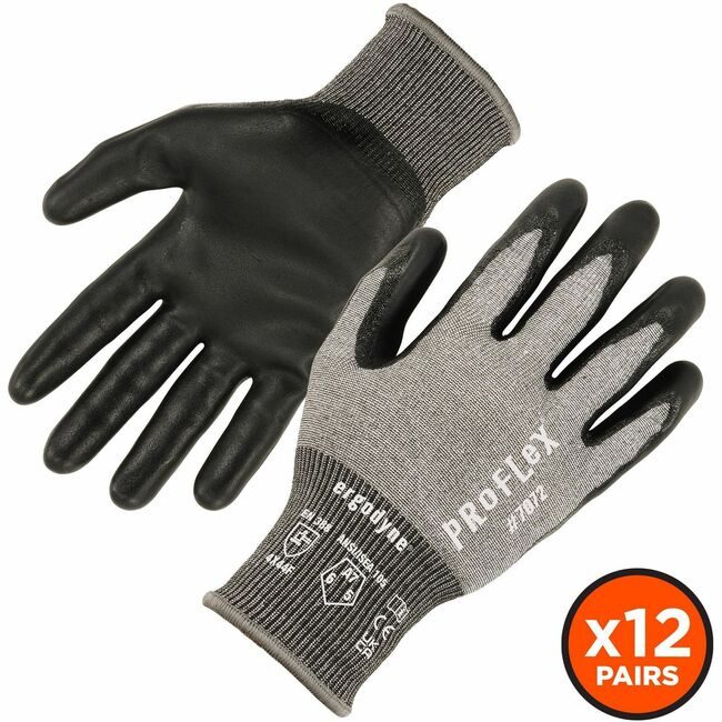 Ergodyne Glove Coated A7 Natural Gray S EGO10302