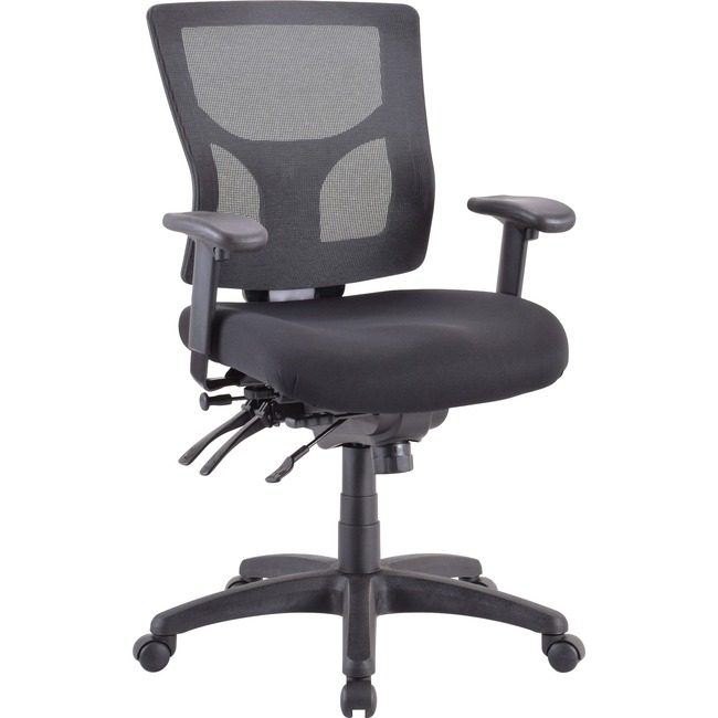Lorell Chair Midbk Padded Seat LLR62001