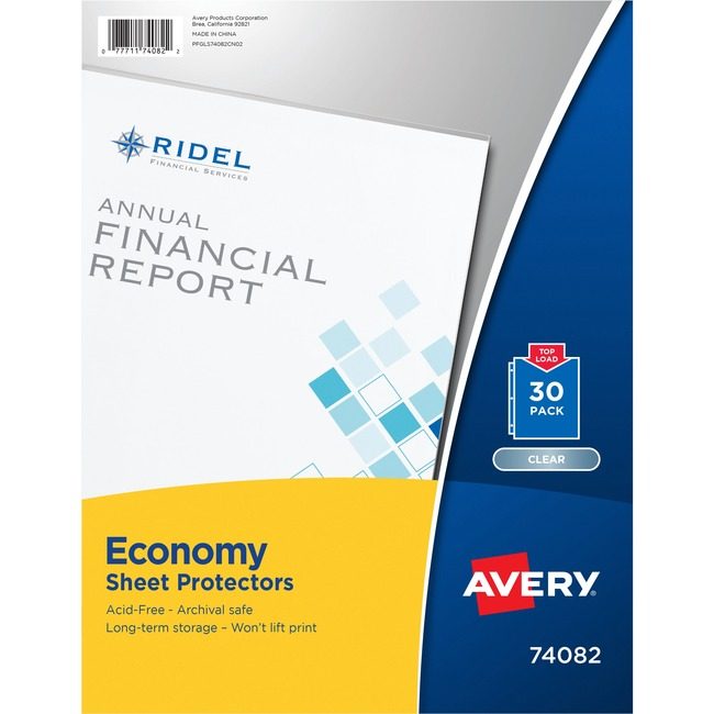 Avery Products Corporation Protectors Sheet Economywgt AVE74082