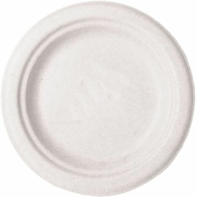 Vegware Plate Nat Fiber 6" 1000 Count VEGVWP016NFA