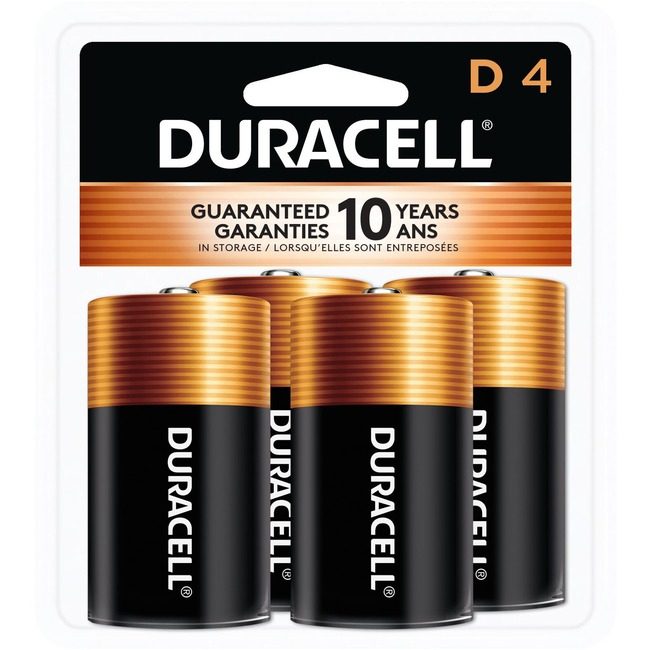 Duracell Battery Alka D 4 DURMN1300R4Z