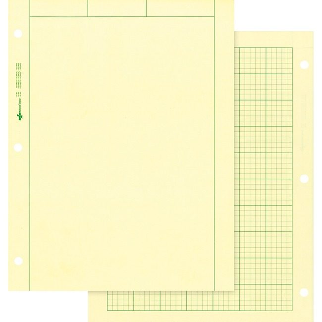 Dominion Blueline, Inc. Schneider Vizz Pad Gum Computan Letter Green RED42-382
